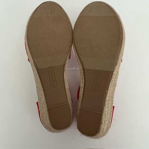 The Charlie Espadrille Sandal by Comfortview Jute-wrapped Wedge Heel Size 9 Wide - Picture 7 of 7